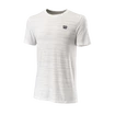 Herren T-Shirt Wilson  Kaos Rapide Seamless Crew II China White