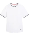 Herren T-Shirt Wilson  M Court Performance Crew Bright White