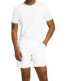 Herren T-Shirt Wilson M Court Performance Crew Bright White