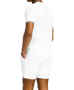 Herren T-Shirt Wilson  M Court Performance Crew Bright White