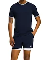 Herren T-Shirt Wilson  M Court Performance Crew Navy L