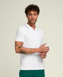 Herren T-Shirt Wilson M Team Seamless Polo 2.0 Bright White