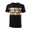 Herren T-Shirt Wilson  Photo Cotton Tee Slim-Fit Black