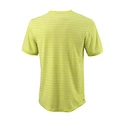Herren-T-Shirt Wilson Stripe Crew Lime/White