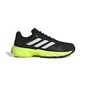 Herren Tennisschuhe adidas  Courtjam Control 3 Clay Carbon/Lucid Lemon  EUR 43 1/3