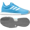 Herren Tennisschuhe adidas SoleCourt Boost Clay M Blue/White