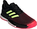 Herren Tennisschuhe adidas SoleCourt Boost M Black/Yellow