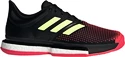 Herren Tennisschuhe adidas SoleCourt Boost M Black/Yellow