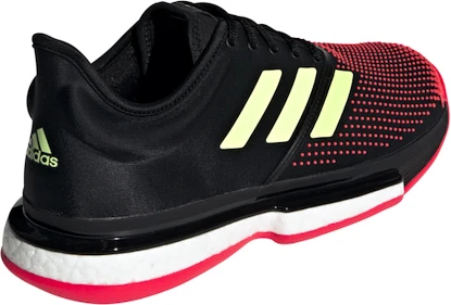 Herren Tennisschuhe adidas SoleCourt Boost M Black/Yellow
