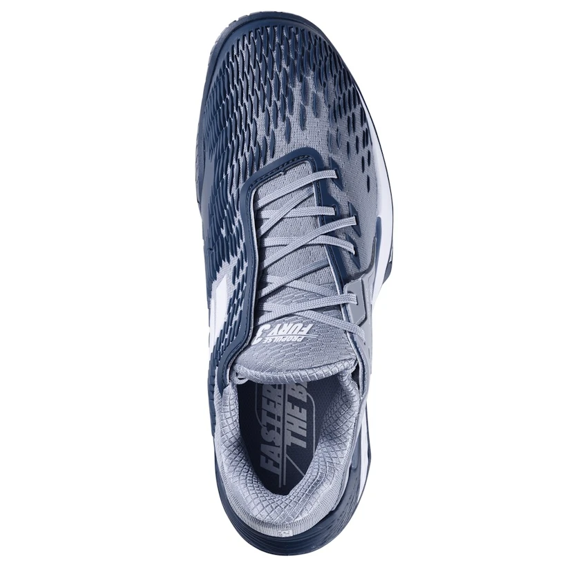 Herren Tennisschuhe Babolat Propulse Fury 3 AC M Grey/White