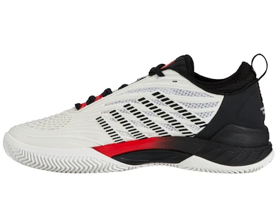Herren Tennisschuhe K-Swiss  Hypercourt Supreme 2 HB White/Limo/Red  EUR 42