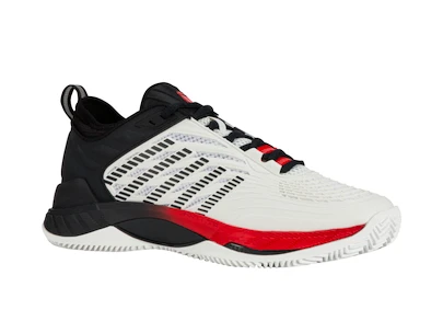 Herren Tennisschuhe K-Swiss  Hypercourt Supreme 2 HB White/Limo/Red  EUR 42