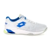 Herren Tennisschuhe Lotto Mirage 100 II SPD All White/Dodgers Blue  EUR 42,5