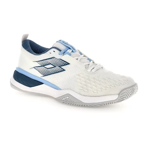 Herren Tennisschuhe Lotto Raptor Hyperpulse 100 III SPD All White/Mallard Blue