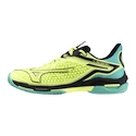 Herren Tennisschuhe Mizuno Wave Exceed Tour 6 CC Sunny Lime/Black/Atlantis  EUR 44