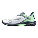 Herren Tennisschuhe Mizuno Wave Exceed Tour 6 CC White/India Ink/Neo Mint
