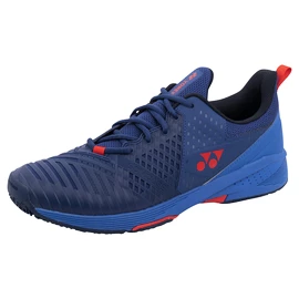 Herren Tennisschuhe Yonex Sonicage 3 Clay Navy/Red