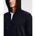 Herren Under Armour Armour Fleece FZ Hoodie schwarz