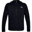 Herren Under Armour Charged Cotton Fleece FZ Hoodie schwarz