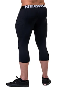 Herren Unterhose Nebbia  Legend of Today leggings calf lenght 188 black XL