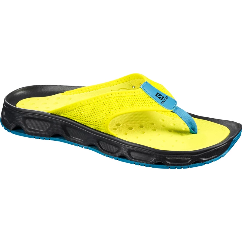 Herren Flip Flops Salomon RX Break 4.0 Yellow Sportega