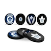 Hockey-Puck Inglasco Inc.  Coasters Cube Toronto Maple Leafs