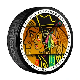Hockey-Puck Inglasco Inc. Medallion Blister Chicago Blackhawks