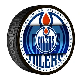 Hockey-Puck Inglasco Inc. Medallion Blister Edmonton Oilers
