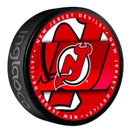 Hockey-Puck Inglasco Inc. Medallion Blister New Jersey Devils