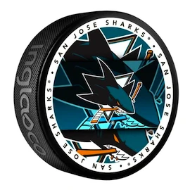 Hockey-Puck Inglasco Inc. Medallion Blister San Jose Sharks