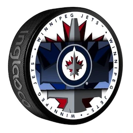 Hockey-Puck Inglasco Inc. Medallion Blister Winnipeg Jets