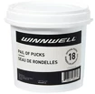 Hockey-Puck WinnWell  black official (18 pcs)