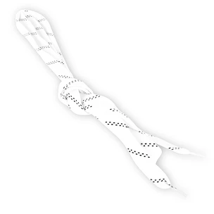 Hockey-Schnürsenkel Tempish  160 - 260 cm  160 cm, Weiß