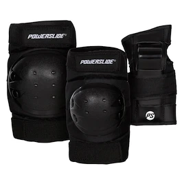 Inline Kinderschützer Powerslide Basic Set Black
