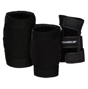 Inline Kinderschützer Powerslide  Basic Set Black