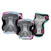 Inline Kinderschützer Powerslide  Kids Pro Girls II Set Grey/Pink
