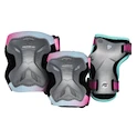 Inline Kinderschützer Powerslide  Kids Pro Girls II Set Grey/Pink