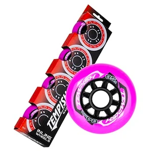 Inline-Räder Tempish  RADICAL Color 84 mm 85A 4-Pack  lila