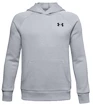 Jungen Hoody  Under Armour  RIVAL COTTON HOODIE grey