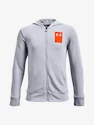 Jungen Hoody  Under Armour  Rival Terry FZ Hoodie-GRY