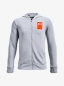 Jungen Hoody  Under Armour  Rival Terry FZ Hoodie-GRY M