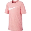 Jungen Nike Dry Top SS rot