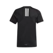 Jungen-T-Shirt adidas Aeroready Graphic Tee Schwarz