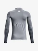 Jungen-T-Shirt Under Armour  HG Armour Mock LS-GRY