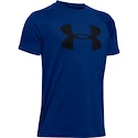 Jungen T-Shirt Under Armour Tech Big Logo Blue