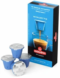 Kaffeekapseln Covim Kapseln für Nespresso Minuetto