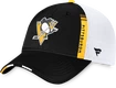 Kappe Fanatics   Authentic Pro Draft Structured Trucker-Podium Pittsburgh Penguins