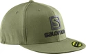 Kappe Salomon  Logo Cap Flexfit® Olive Night