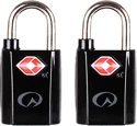 Kettenschloß Life venture  TSA Mini Padlocks (Pack of 2)