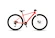 Kinder Fahrrad Beany Zero  29 Red, 17"